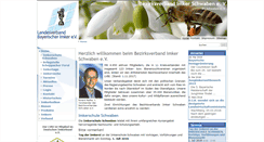 Desktop Screenshot of imker-schwaben.de